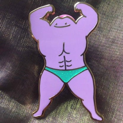 Muscular Ditto Pin by White Market