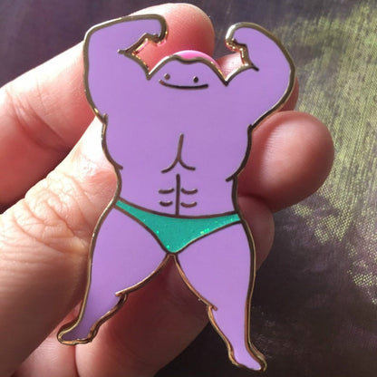 Muscular Ditto Pin by White Market