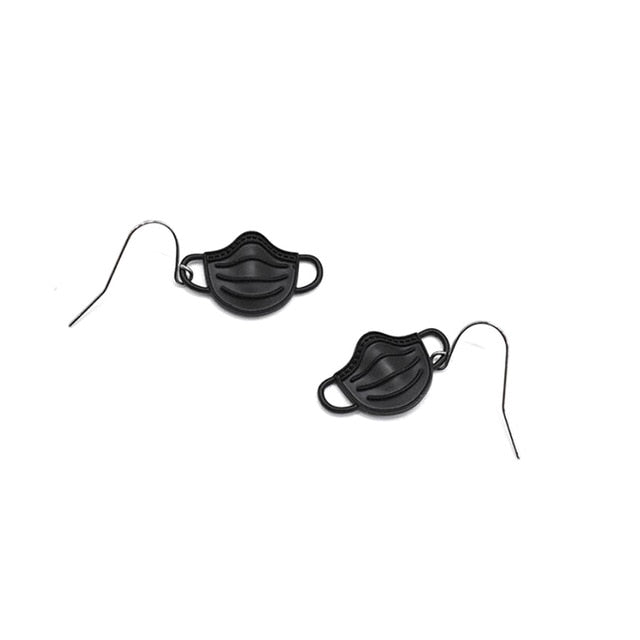 COVID Mask Earrings by White Market