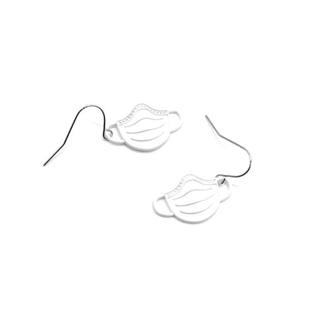 COVID Mask Earrings by White Market