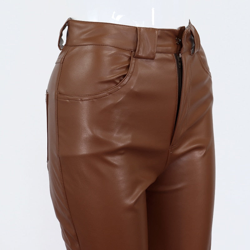 Vegan Leather Pants by White Market