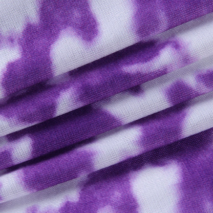 Purple Tie Dye Crop Top by White Market