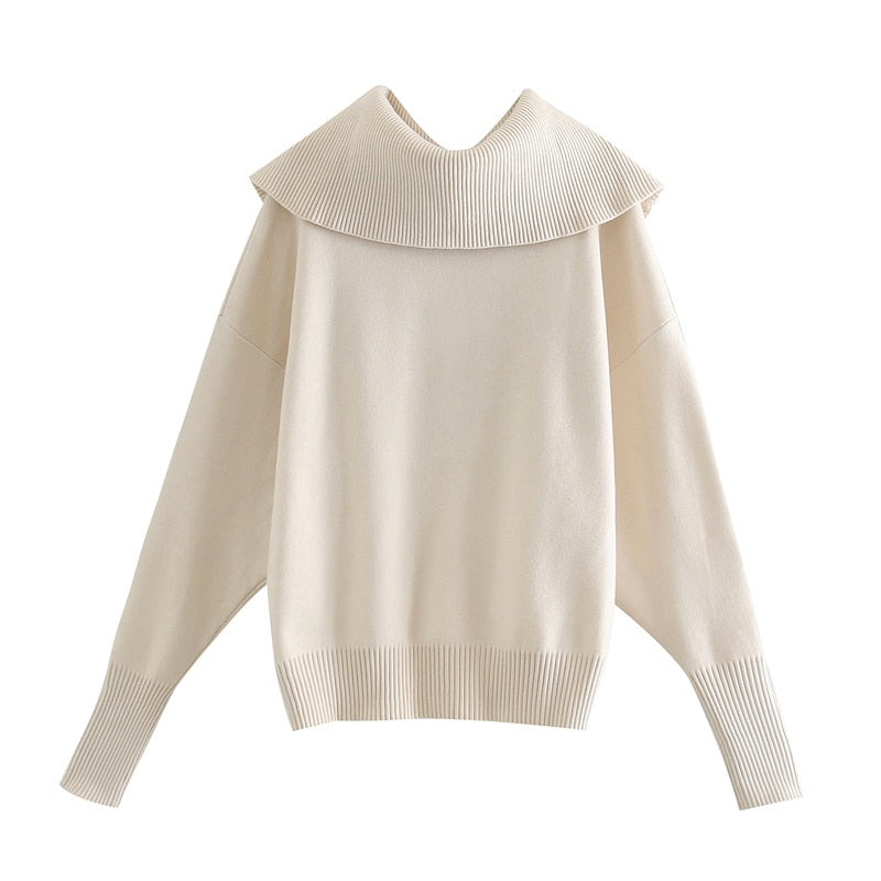 Knit Sailor Sweater by White Market