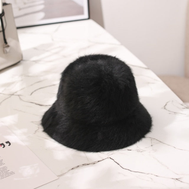 Vegan Fur Winter Cap by White Market