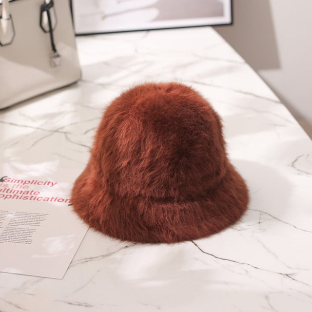 Vegan Fur Winter Cap by White Market