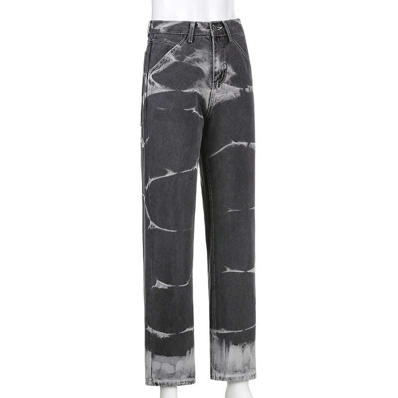 Tie Dye Y2K Skater Jeans by White Market