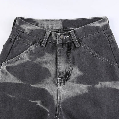 Tie Dye Y2K Skater Jeans by White Market