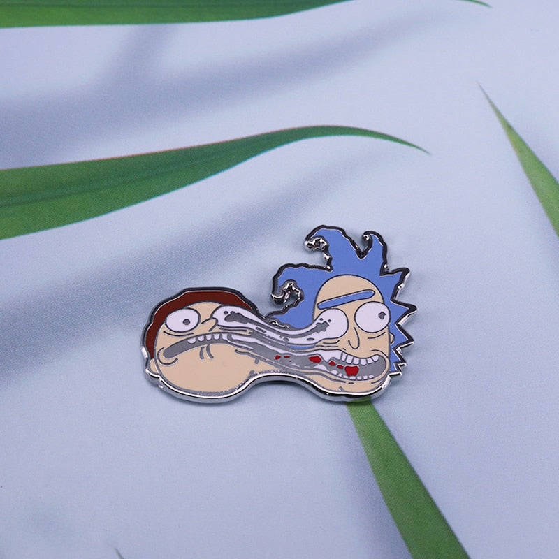 Rick & Morty Morph Pin by White Market