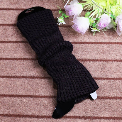 Knitted Ankle Warmers by White Market