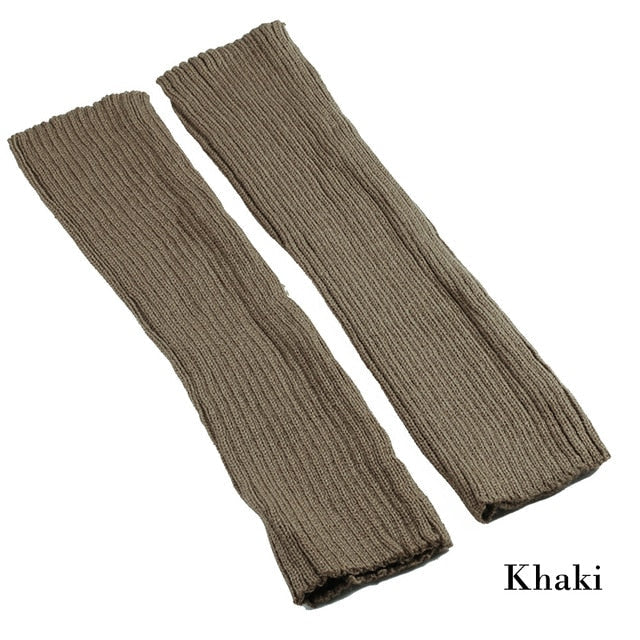 Knitted Ankle Warmers by White Market