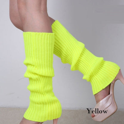 Knitted Ankle Warmers by White Market