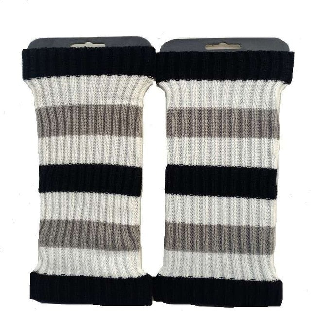 Knitted Ankle Warmers by White Market