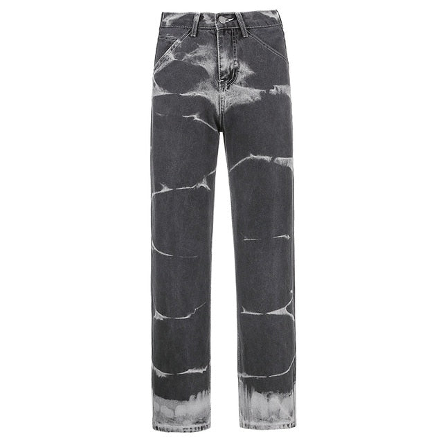 Tie Dye Y2K Skater Jeans by White Market