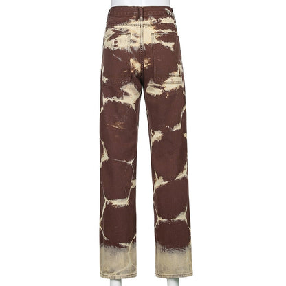 Tie Dye Y2K Skater Jeans by White Market