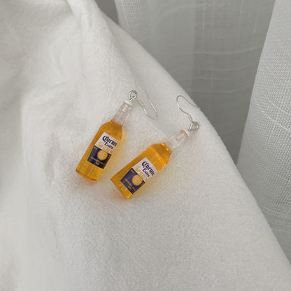 Tiny Beer Earrings by White Market