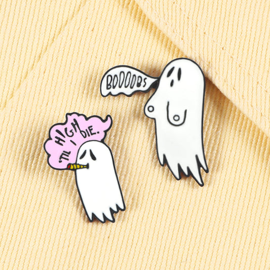 Boobs Ghost Pin by White Market