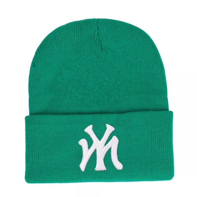 Backward Post Modern Yankee Beanie by White Market