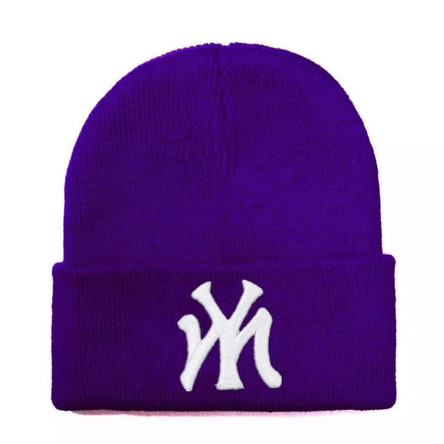 Backward Post Modern Yankee Beanie by White Market