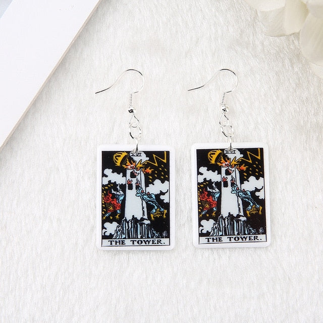 Tarot Earrings by White Market