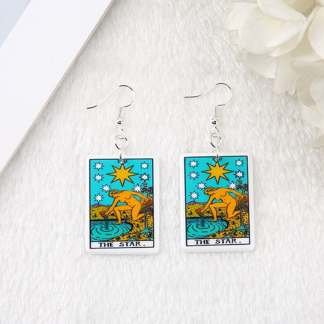 Tarot Earrings by White Market