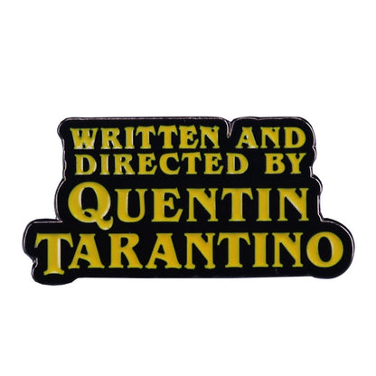 Written And Directed By Quentin Tarantino Pin by White Market