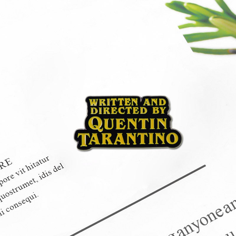 Written And Directed By Quentin Tarantino Pin by White Market