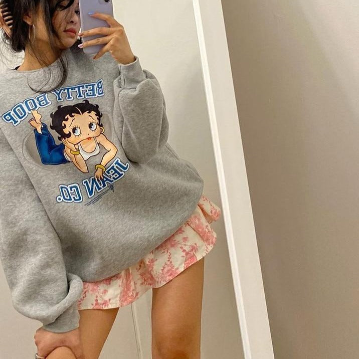 Betty Boop Pullover by White Market