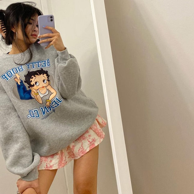 Betty Boop Pullover by White Market