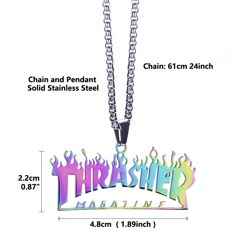 Thrasher Necklace by White Market