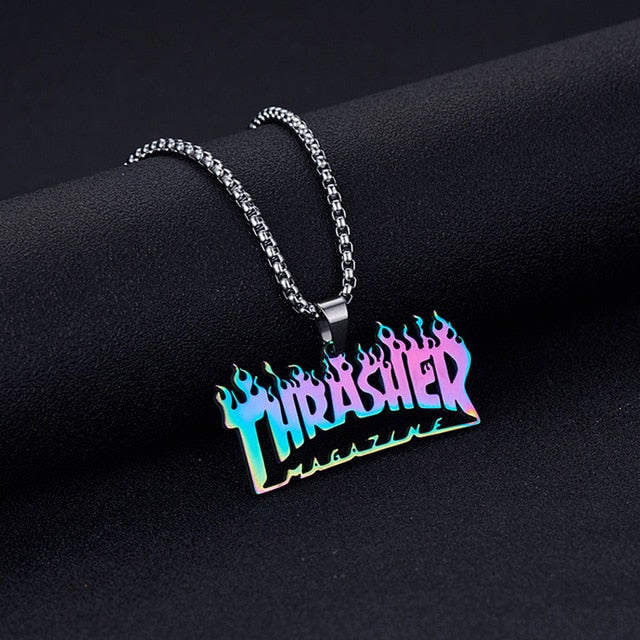 Thrasher Necklace by White Market