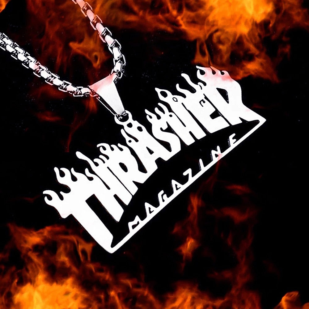 Thrasher Necklace by White Market