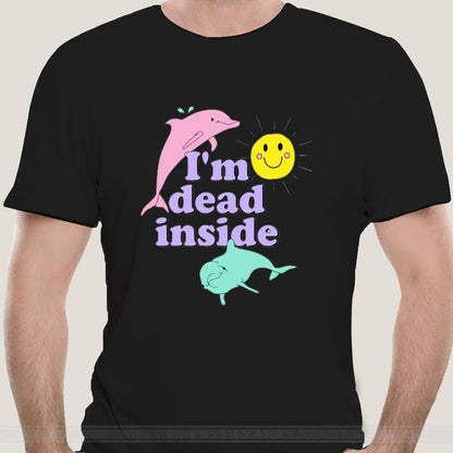 I'm Dead Inside Dolphins Tee by White Market