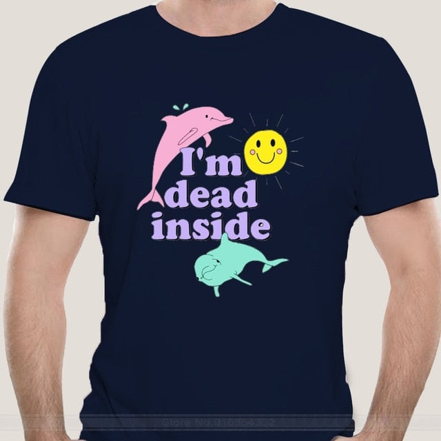 I'm Dead Inside Dolphins Tee by White Market