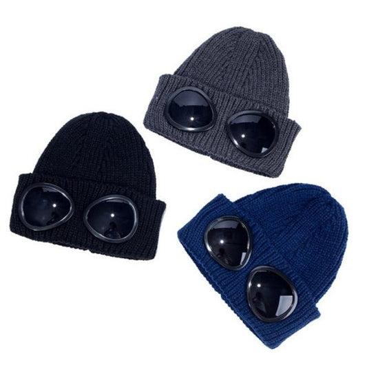 Pilot Goggle Beanie by White Market