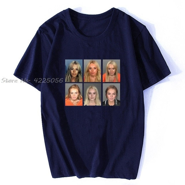 Lindsay Lohan Mugshot Tee by White Market