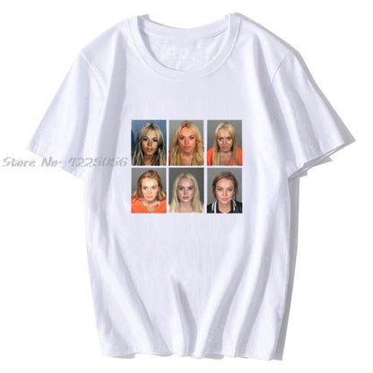 Lindsay Lohan Mugshot Tee by White Market