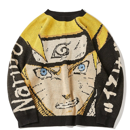 Naruto Knitted Sweater by White Market