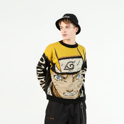 Naruto Knitted Sweater by White Market