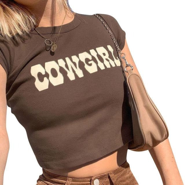 Cowgirl Crop Top by White Market