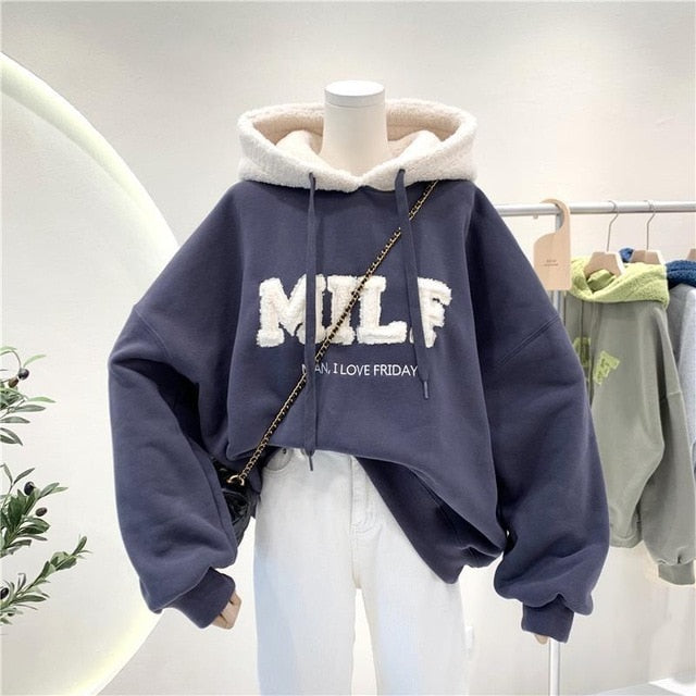 Man I Love Friday Milf Hoodie by White Market