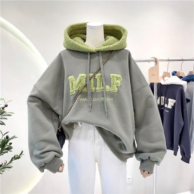 Man I Love Friday Milf Hoodie by White Market