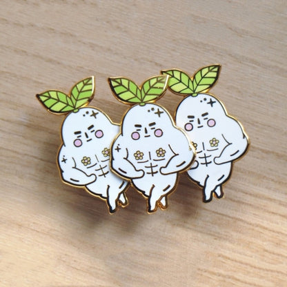 Macho Radish Spirit Pin by White Market