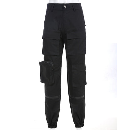 Safari Cargo High Waist Trousers by White Market