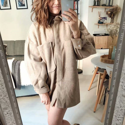 Oversized Wool Jacket by White Market