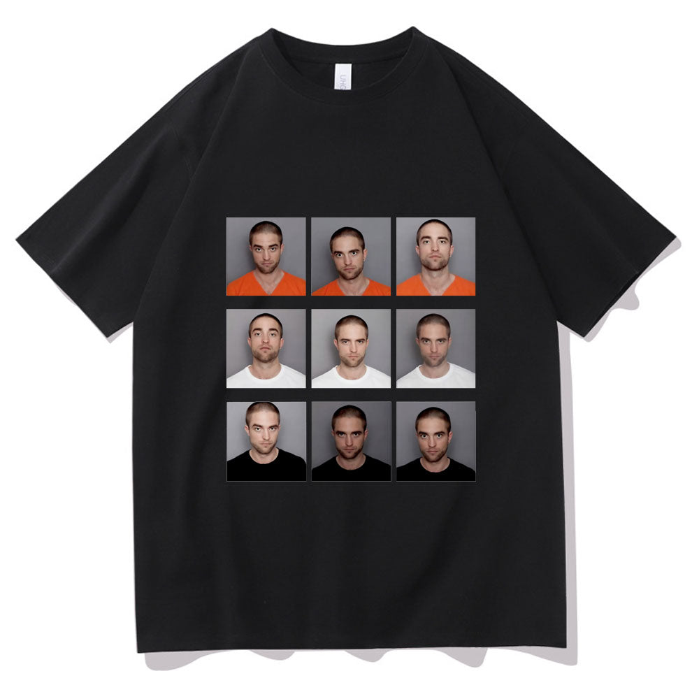 Robert Pattinson Mugshot Tee by White Market