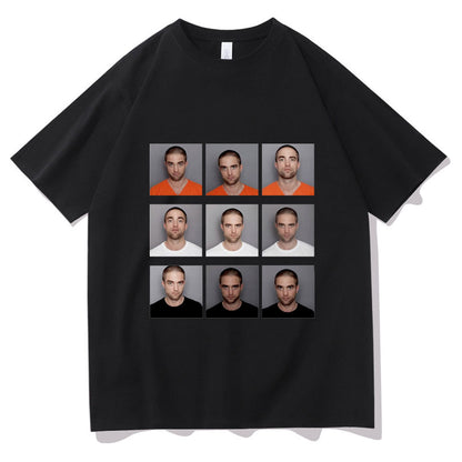 Robert Pattinson Mugshot Tee by White Market