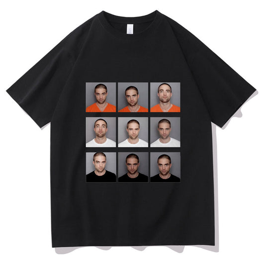 Robert Pattinson Mugshot Tee by White Market