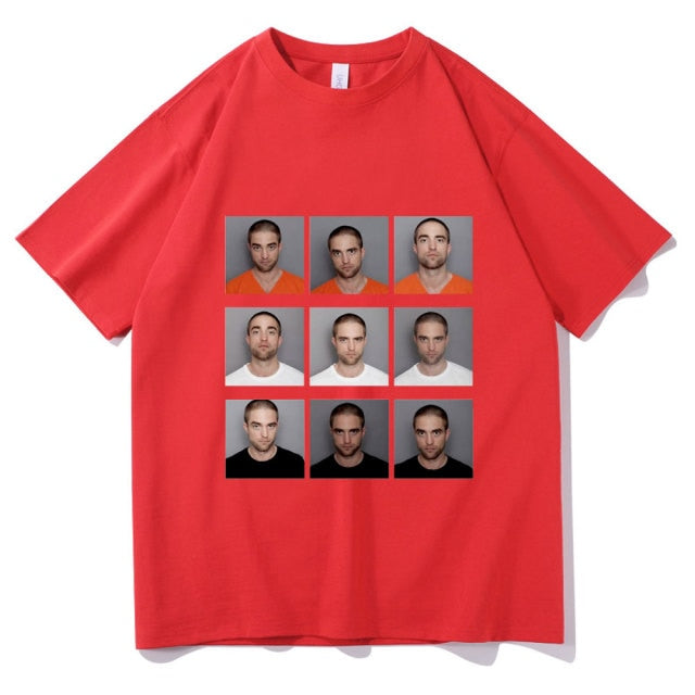 Robert Pattinson Mugshot Tee by White Market