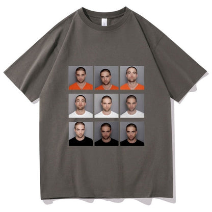 Robert Pattinson Mugshot Tee by White Market