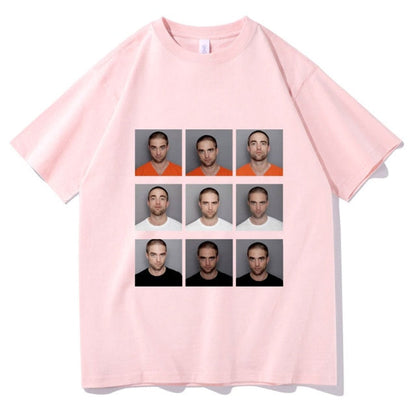 Robert Pattinson Mugshot Tee by White Market